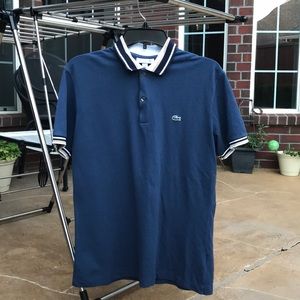 Like-New Lacoste Collared Tee